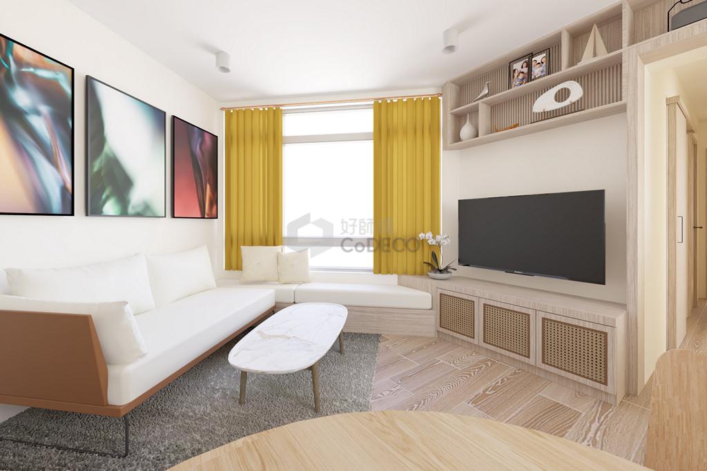 South Horizons | 630 ft2 | Interior Design Cases - CoDeco